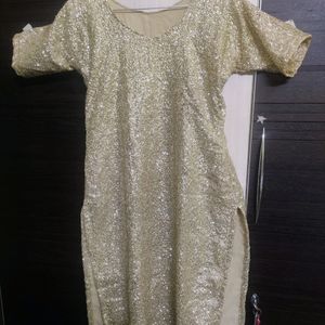 Heavy Sequin kurta & pant Set