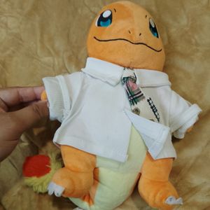 Pokemon Original Charmander office suit plushie