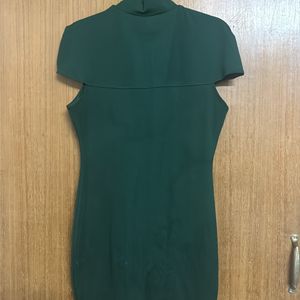 Bottle Green Bodycon Dress