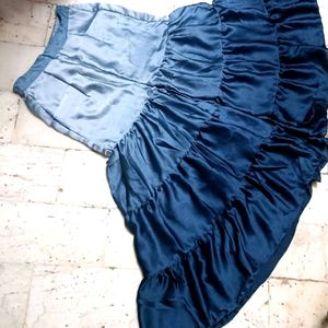 New Navy Blue Sharara Set For Women