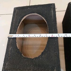 Speaker Box For Oval Speakers MDF set Only 1