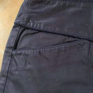 Benetton black ankle pants