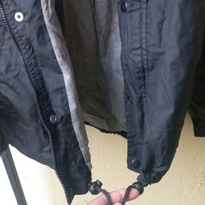 Imported New Wind Cheater Jacket Black