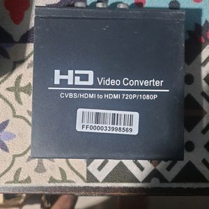 Av To HDMI Converter And Record U R Videos