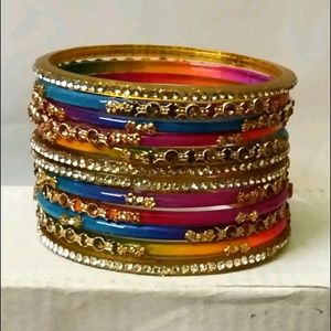 Multicolor Bangle Set