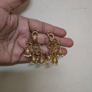 Peacock Earrings