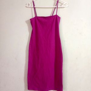 Pink Bodycon Dress For Women/Girls