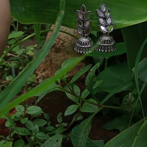 Oxidised Jhumki