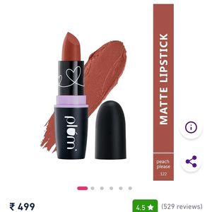 PLUM MATTERIFIC LIPSTICK- Peach Please