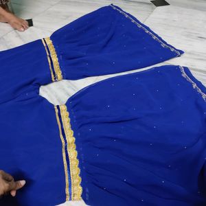 Royal Blue Colour Garara Set