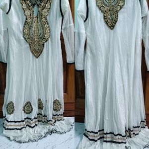 Ethnic White Dress