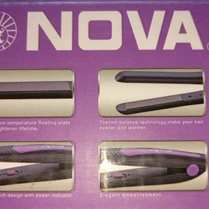 NOVA Pro Shine NHS 842 Hair Straightener $ Curly