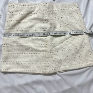 Zara Schiffli Skirt