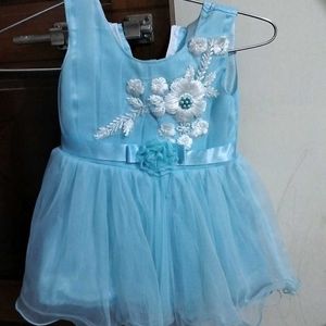 Sky Blue Frock