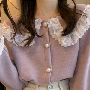 Peter Pan Collar Cardigan