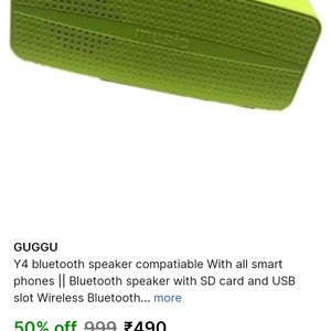 Bluetooth Speaker