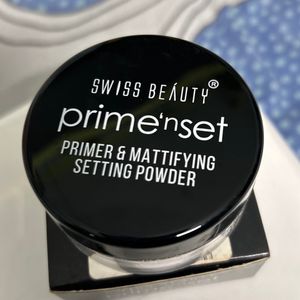 Primer And Mattifying Setting Powder