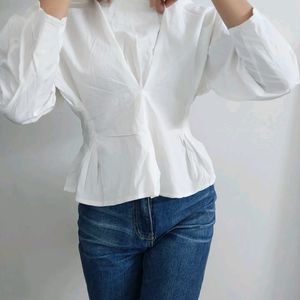 Perfect Stitched White Top