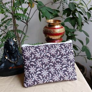 Flower Design  Pouch