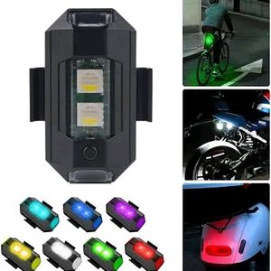 7 Colors LED Aircraft Strobe Lights & USB Charging