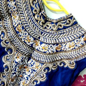 Ethnic Gown With Dupatta