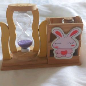 HOURGLASS PEN STAND💜💛