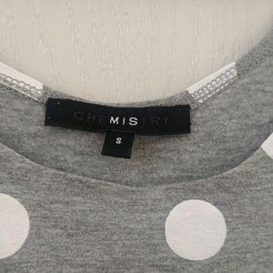 Chemistry Grey Mini Cute Dress