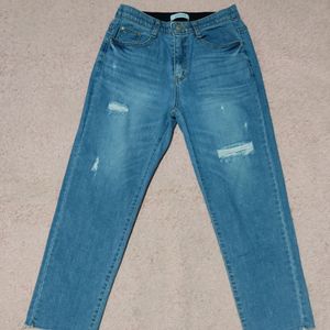 Light Wash High Rise Jeans