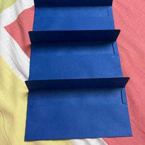 Blue Handmade Envelopes