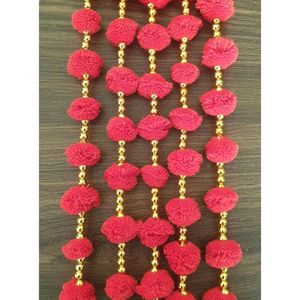 💥Diwali Offer💥Set of 10 Pompom Bell Wall Hanging