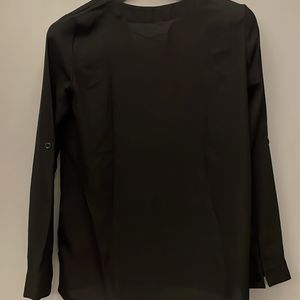 NEW Black Sheer Full Sleeves Top