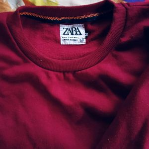 ZARA MENS WEAR BEAUTIFUL MAROON COLOUR 💫