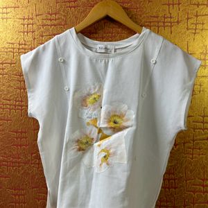 Women’s White Colour Top