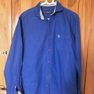 U.S.Polo Assn Royal Blue Shirt (Men)