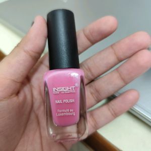 Pink And Black Nailpolish Combo