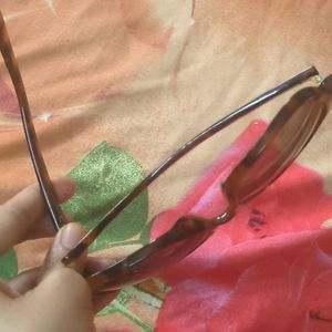 Price Drop- Brown Square Printed Frame SunGlass