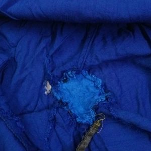 Rich Royal Blue Chudi Pants