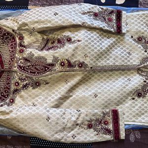 Sherwani with Dhoti For Dulha