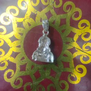 916 SILVER HANUMAN PENDENT. FOR GOOD LUCK