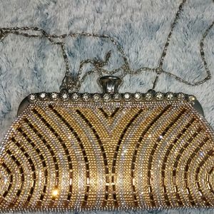 Golden Sling Bag