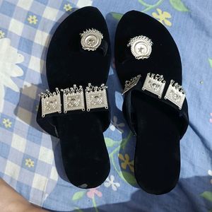 New Velvet Flats Size 39