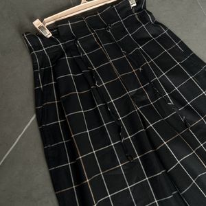 H&M Plaid Trouser