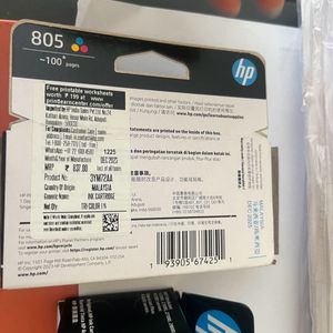 Hp 805 Cartridges Black And Multicolo