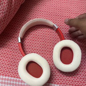 Red Motorola Unused Headphone Pulse Max