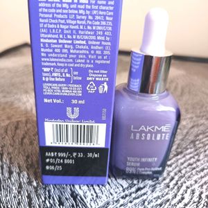 Lakme Absolute 89% Pure Pro Retinol Serum - 30 ML