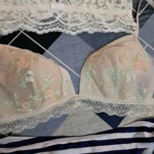 Combo Of Three Imported Fabric Bra N Panty