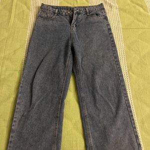 Straight Wide Jeans (27 Waist)