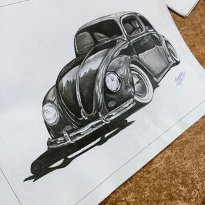 Volkswagen Beetle Sketch