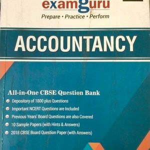 Examguru Accountancy Practice Book