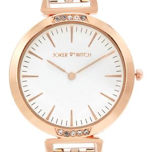 Joker & Witch Analog White Dial Women's Watch